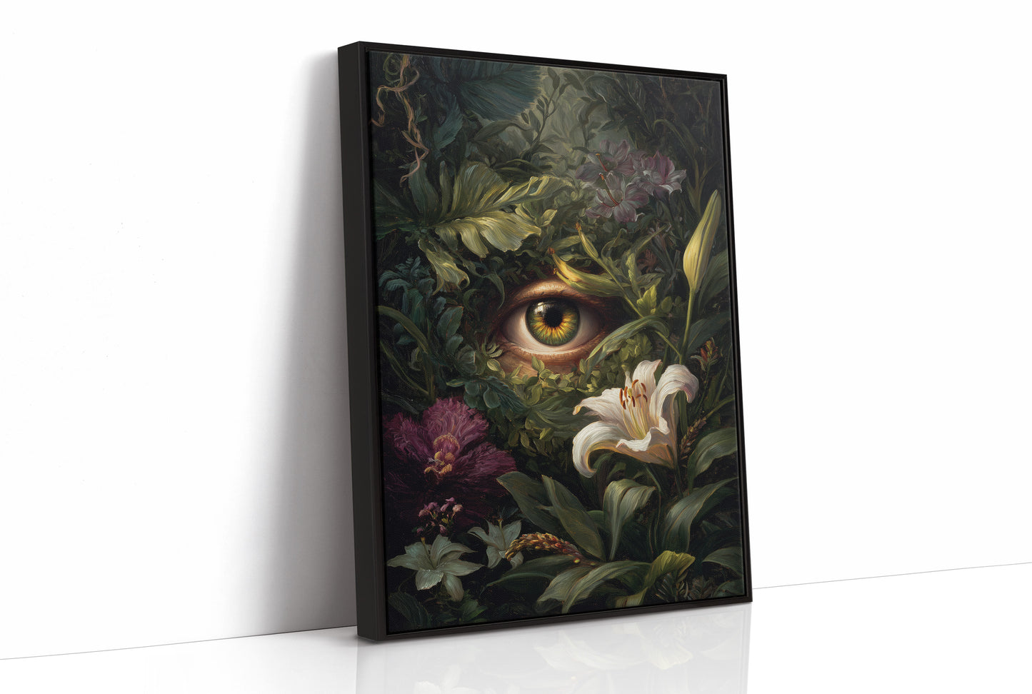 Jungle Watches Through Amber Light