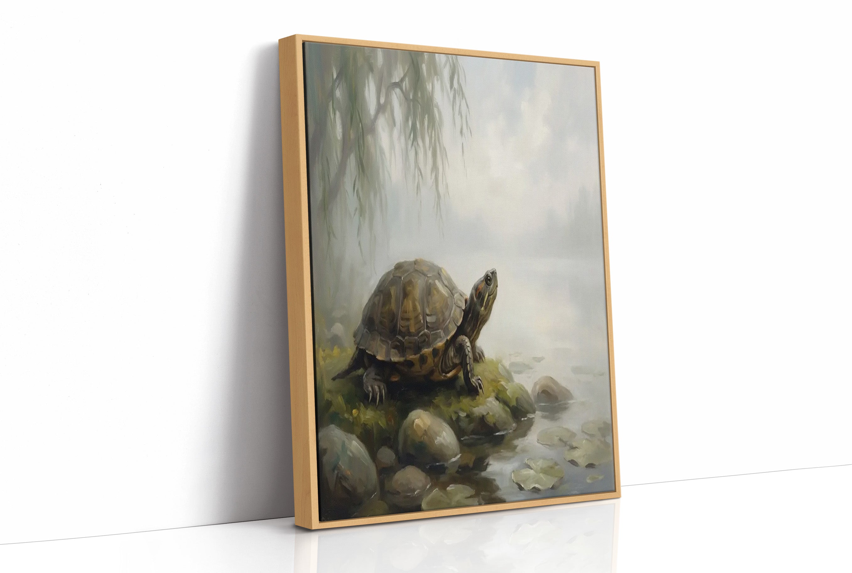 Turtle Beneath the Willow