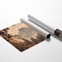 Ancient Granite Catches Golden Light