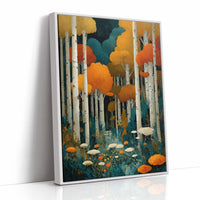 The Birch Grove After Midnight