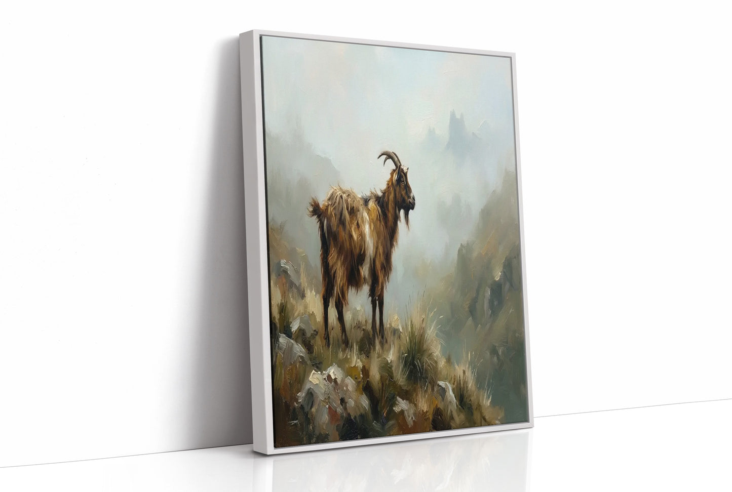 Mountain Goat in the Mist