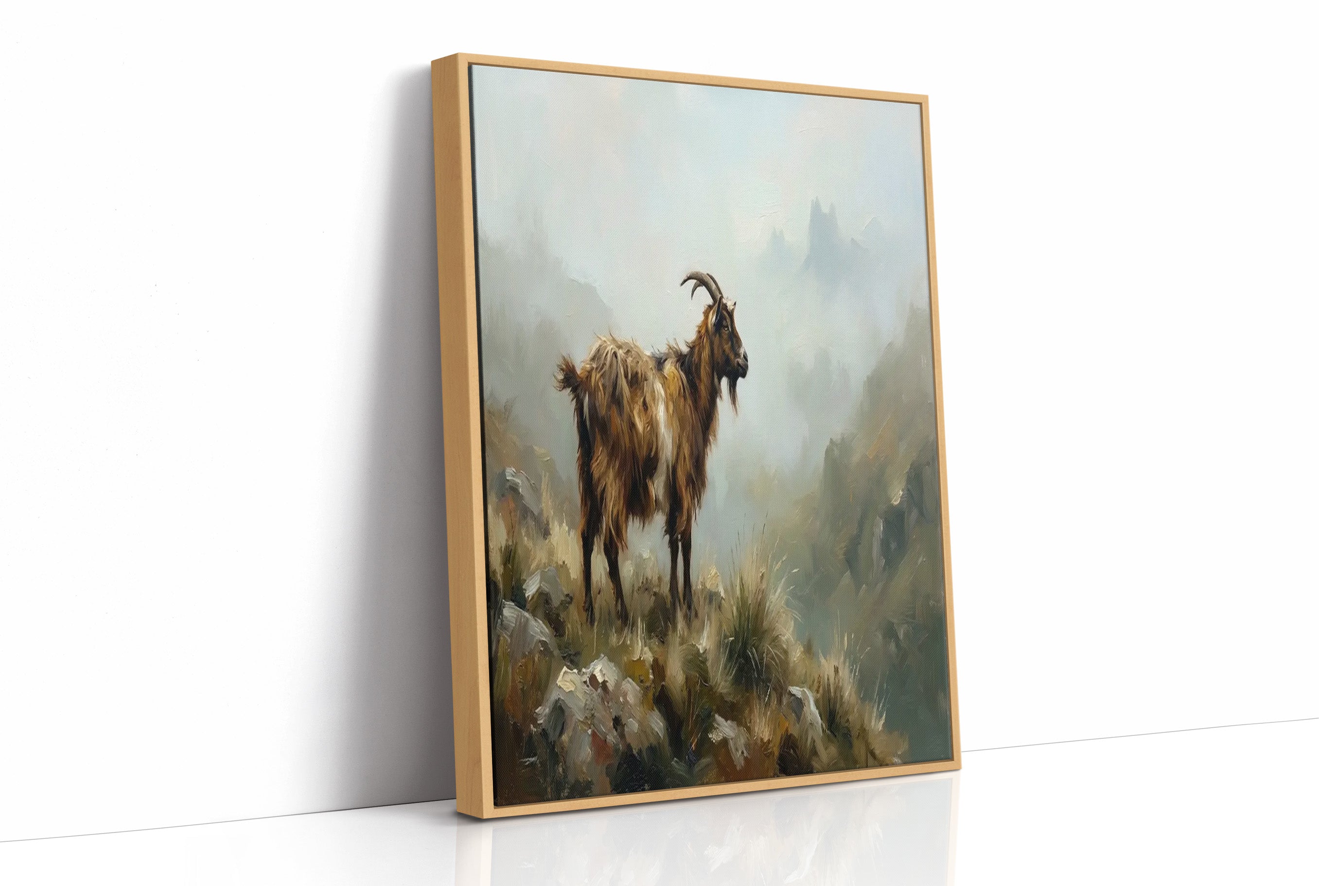 Mountain Goat in the Mist