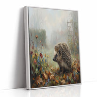 Hedgehog in the Cottage Garden