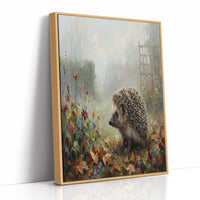 Hedgehog in the Cottage Garden