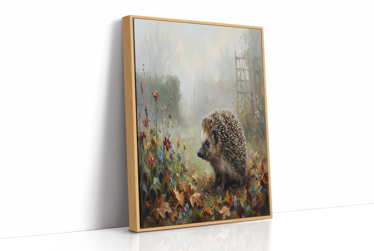 Hedgehog in the Cottage Garden