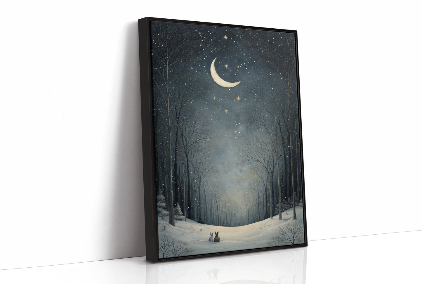 Moonlit Forest Shares Winter Tales
