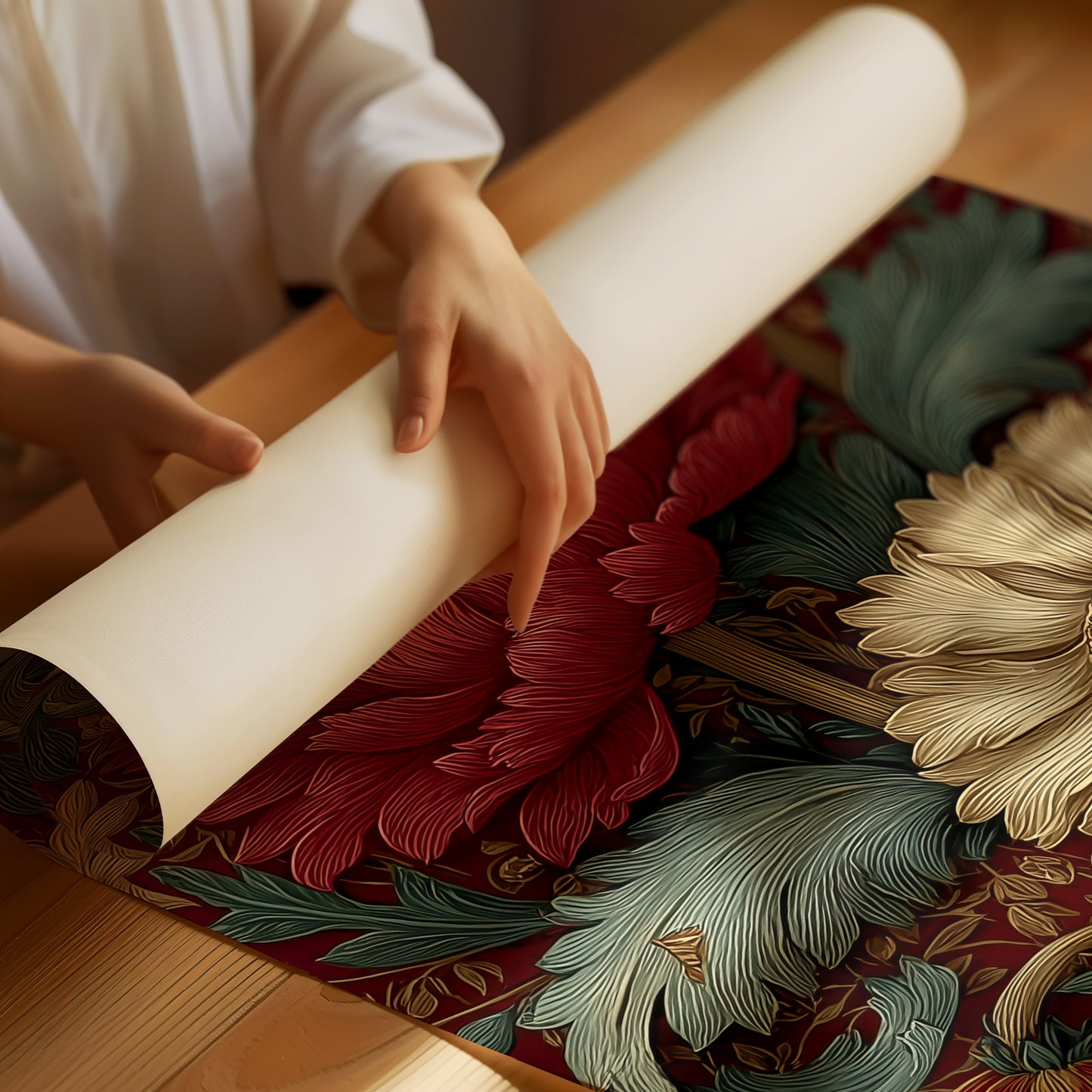 Crimson Hours, Gold at the Center