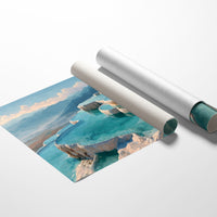 Pamukkale Blue, By Daylight