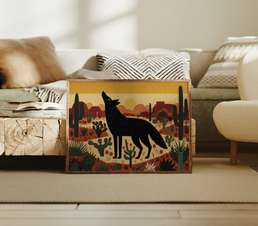 Coyote Songs Paint Desert Gold