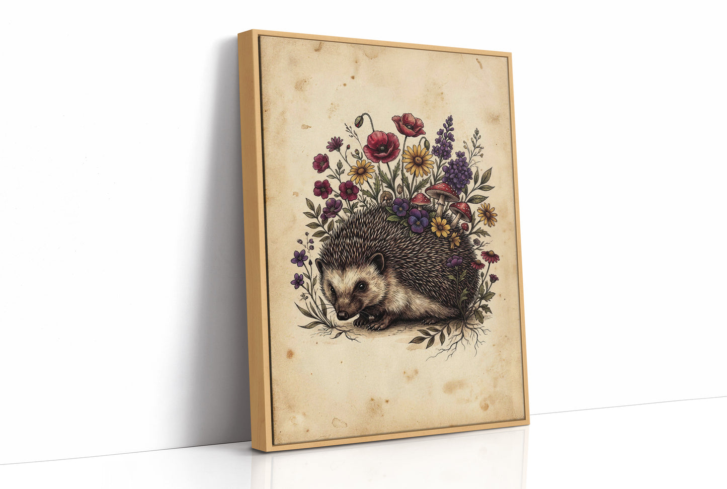 The Hedgehog's Traveling Garden