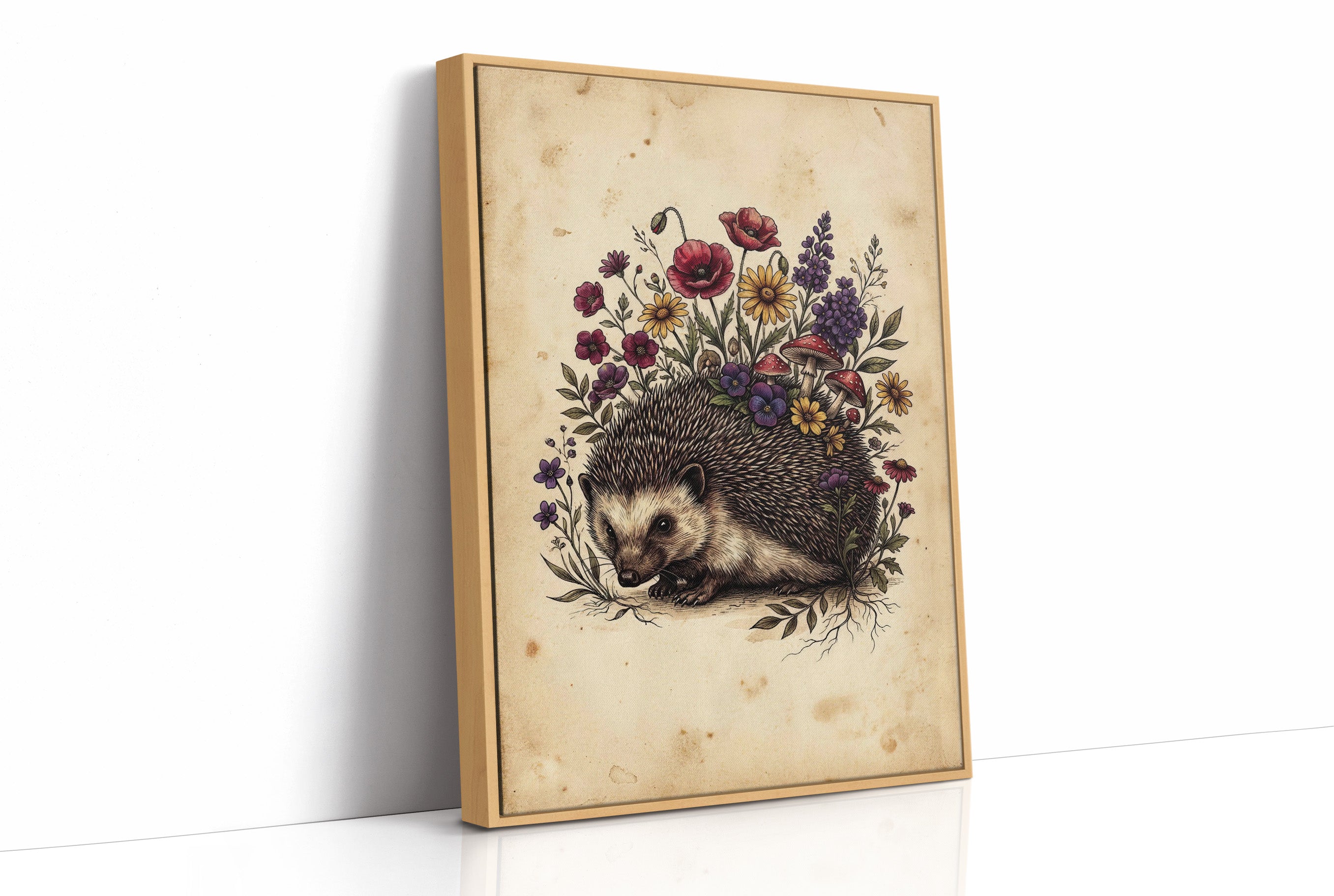 The Hedgehog's Traveling Garden
