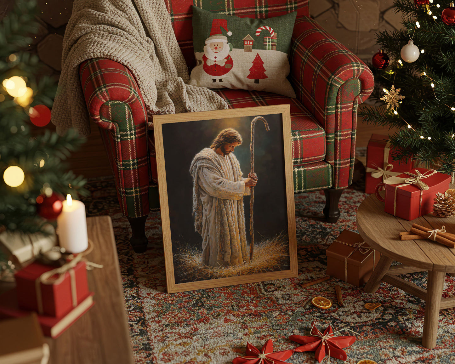 Sacred Light Fills Winter Corners