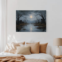 Moonlit Reflections on Forgotten Lands