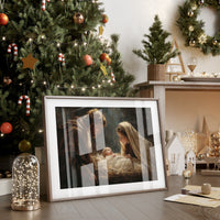 Sacred Light Fills Winter Night