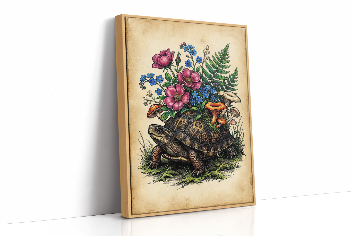The Tortoise's Traveling Garden