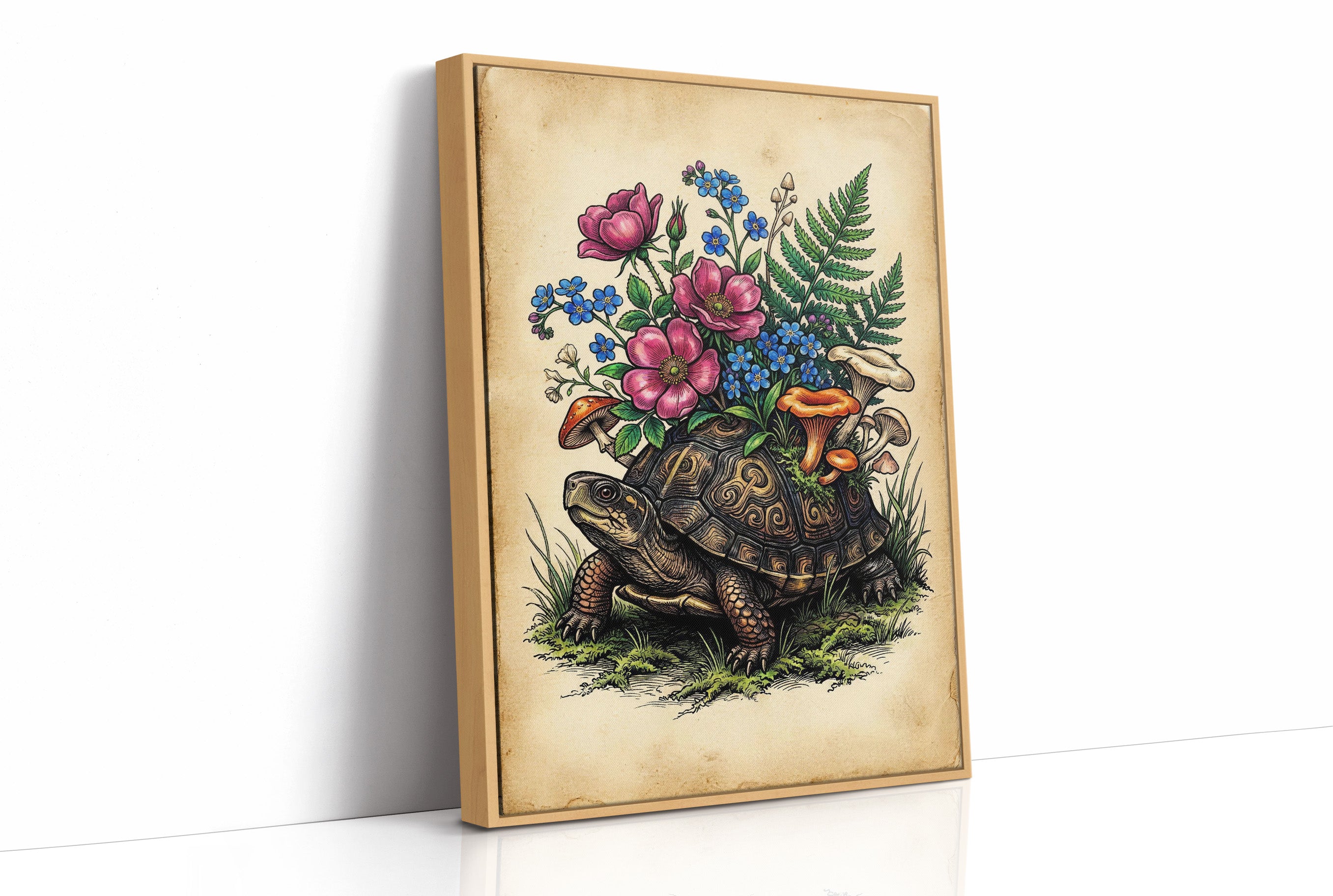 The Tortoise's Traveling Garden