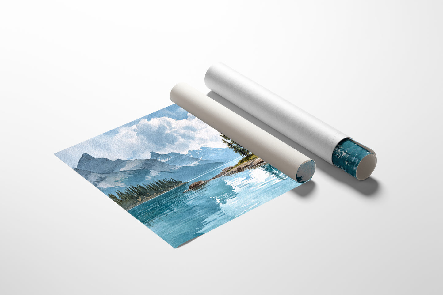 Alpine Waters Mirror Mountain Dreams