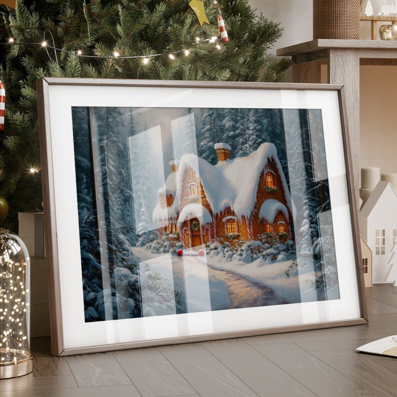 Gingerbread Dreams In Winter Woods