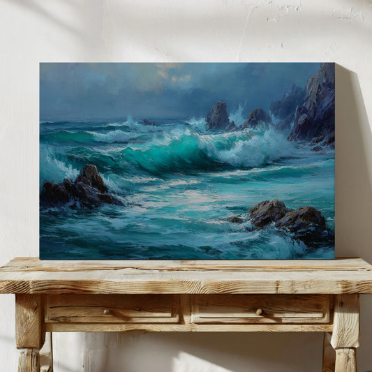 Ocean Symphony In Turquoise Light
