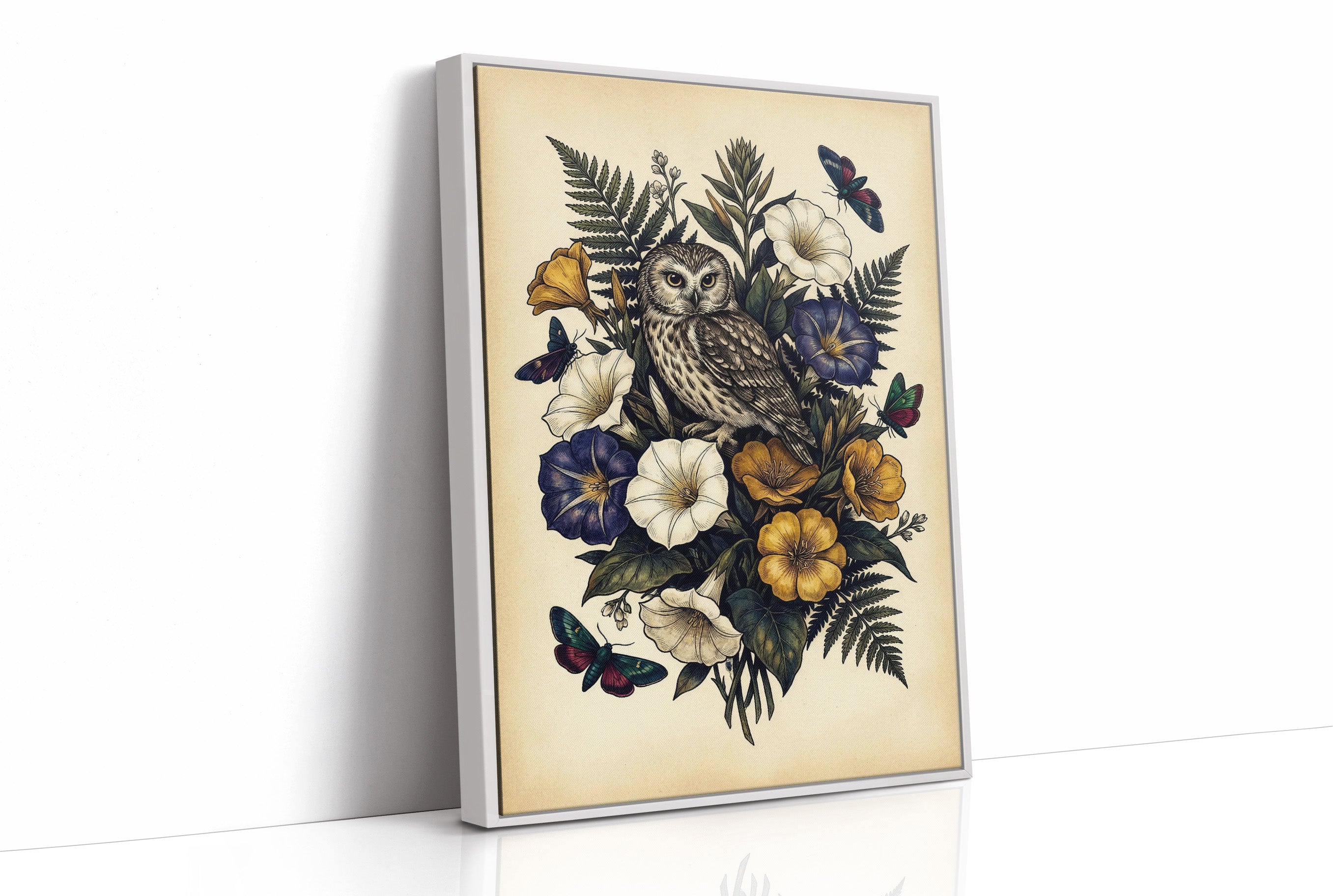 The Owl's Moonflower Bower