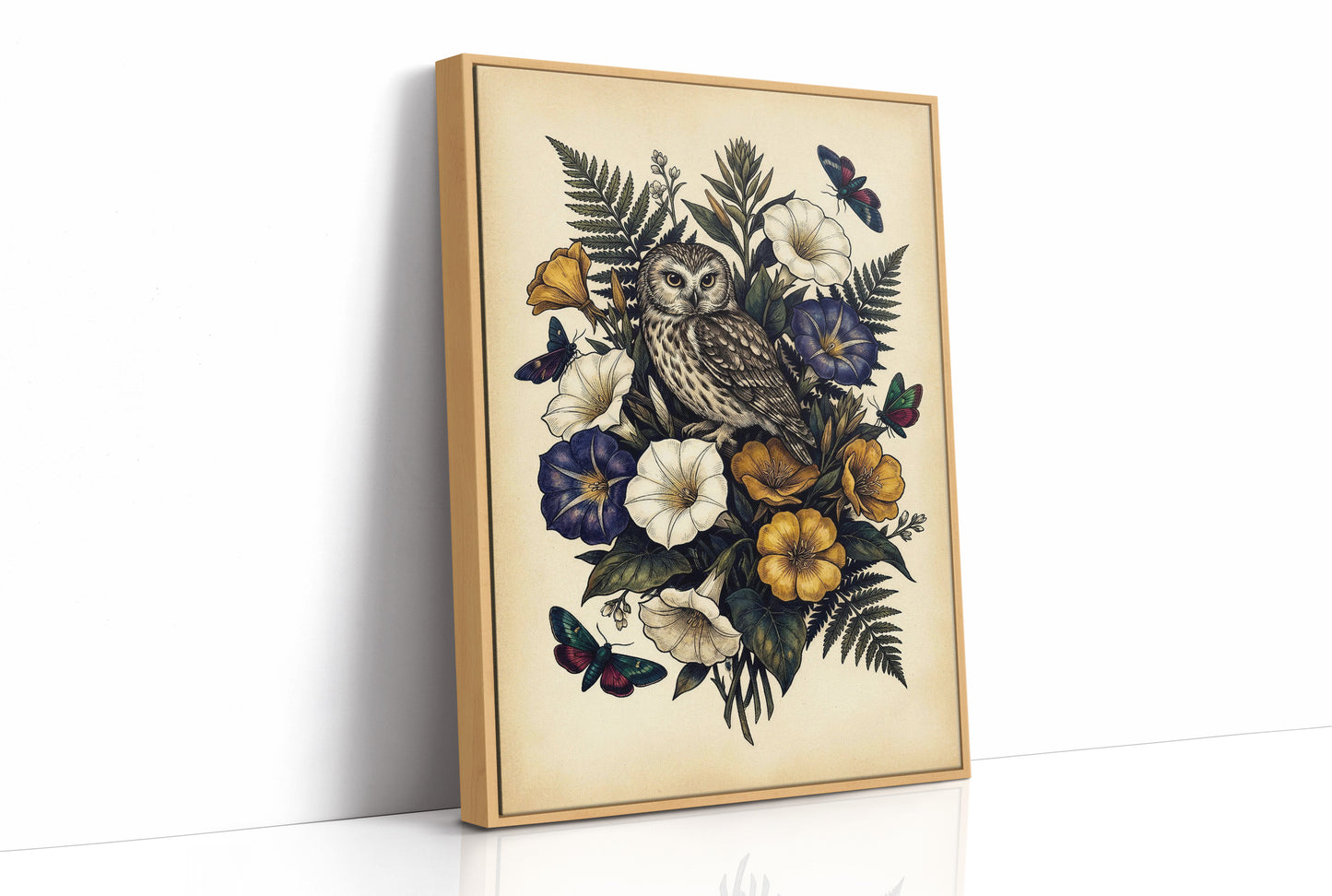 The Owl's Moonflower Bower