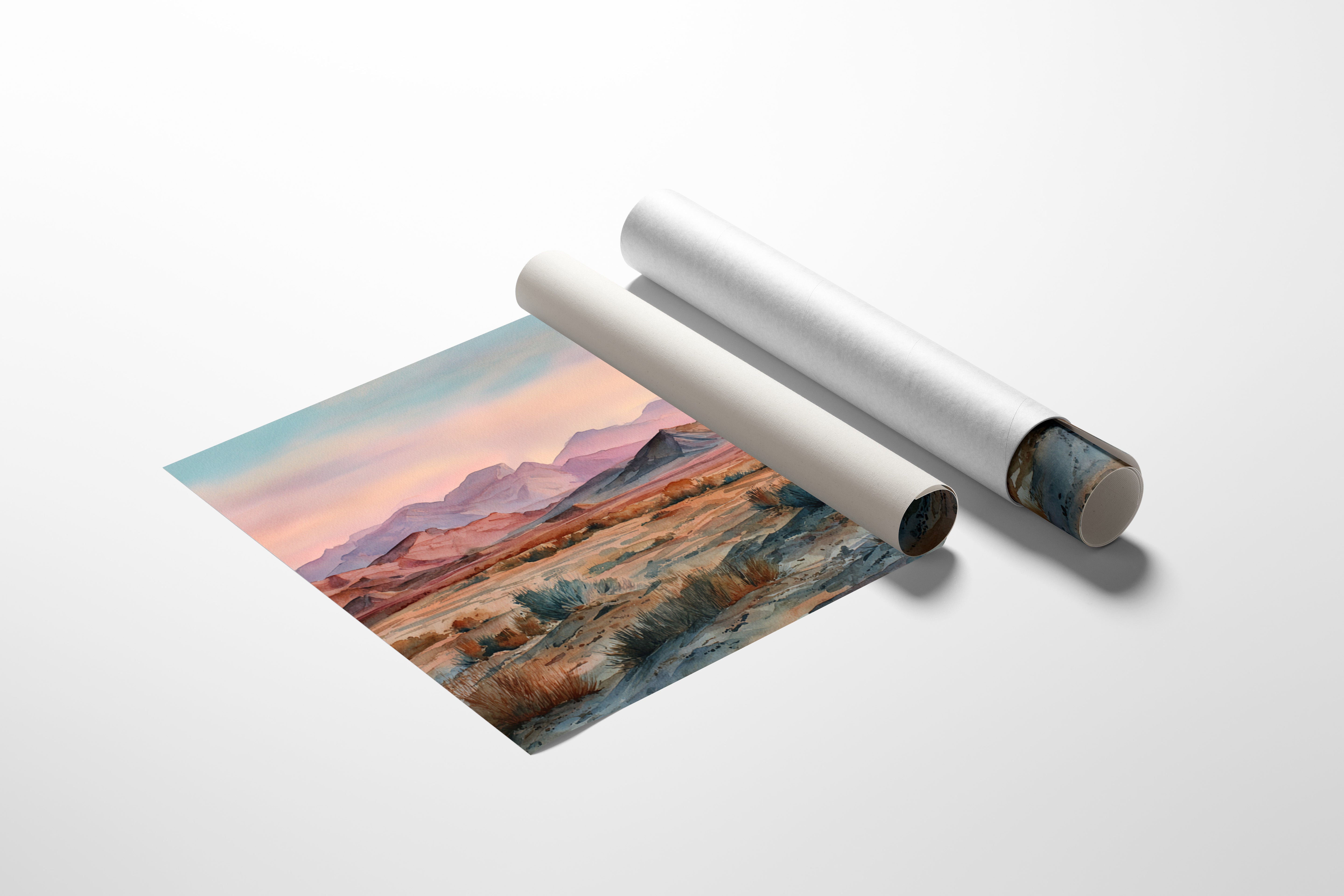 Dawn Paints The Desert's Wild Heart