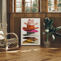 Stacked Stetsons Paint Western Stories