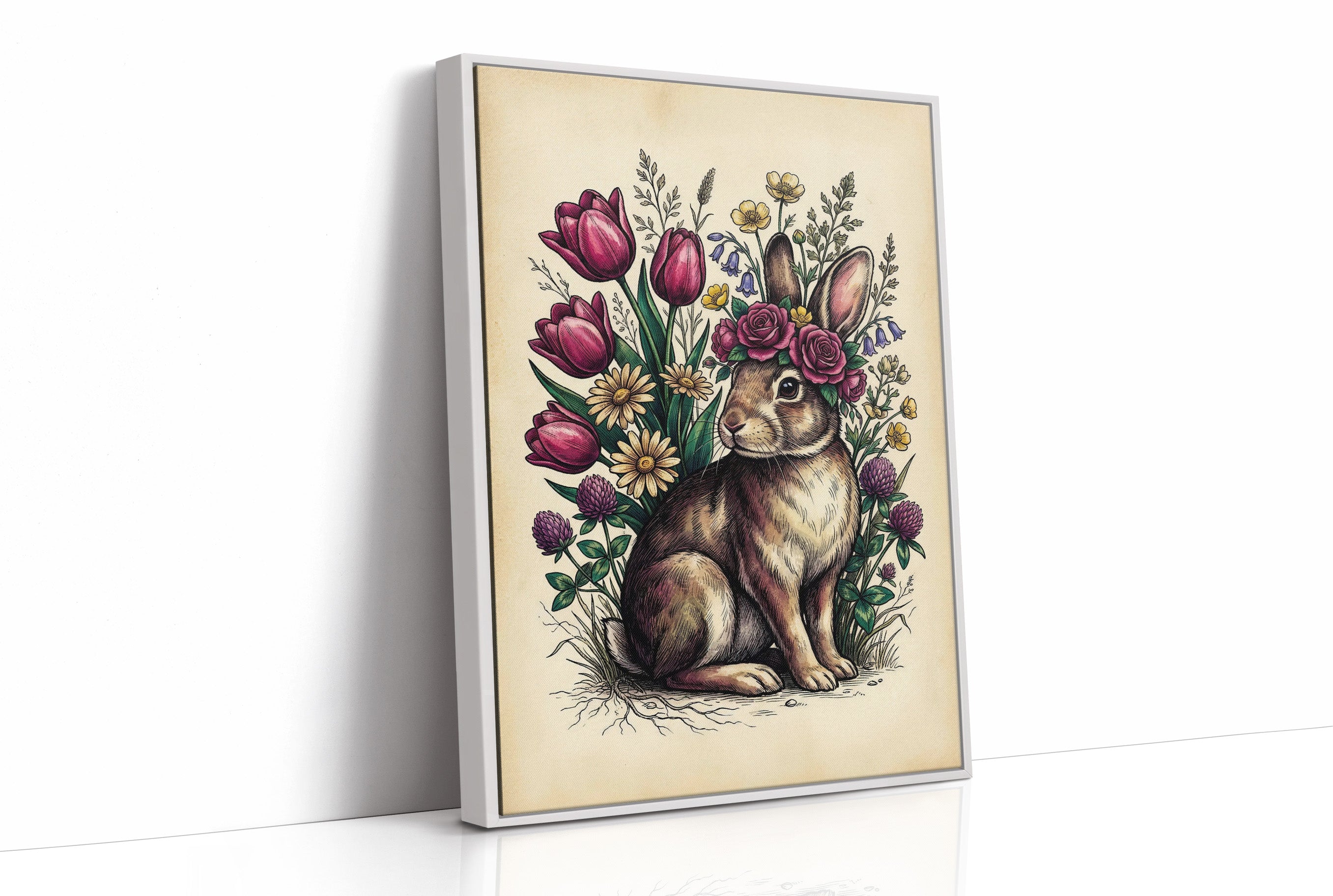The Rabbit's Tulip Crown