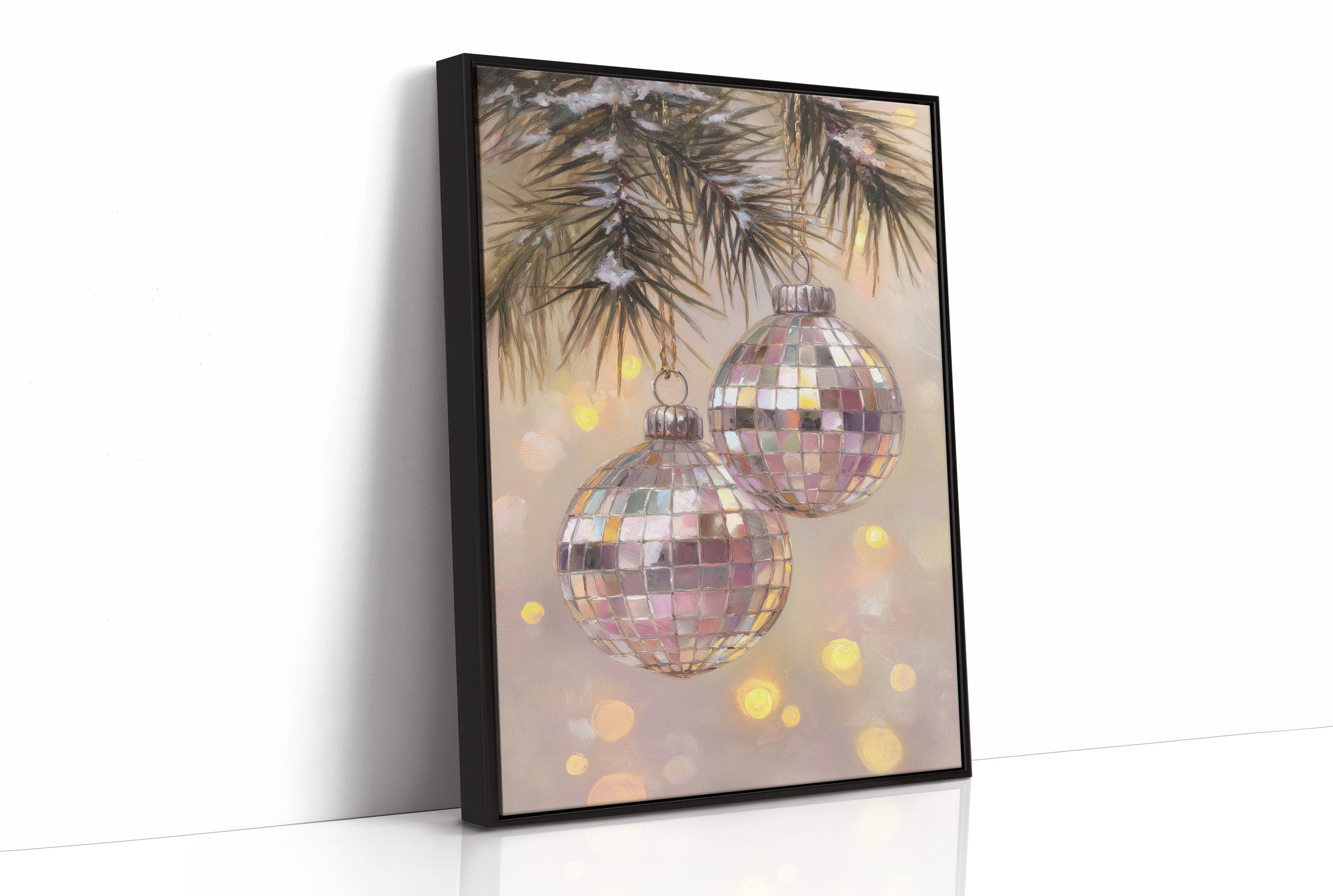 December Dances In Silver Spheres