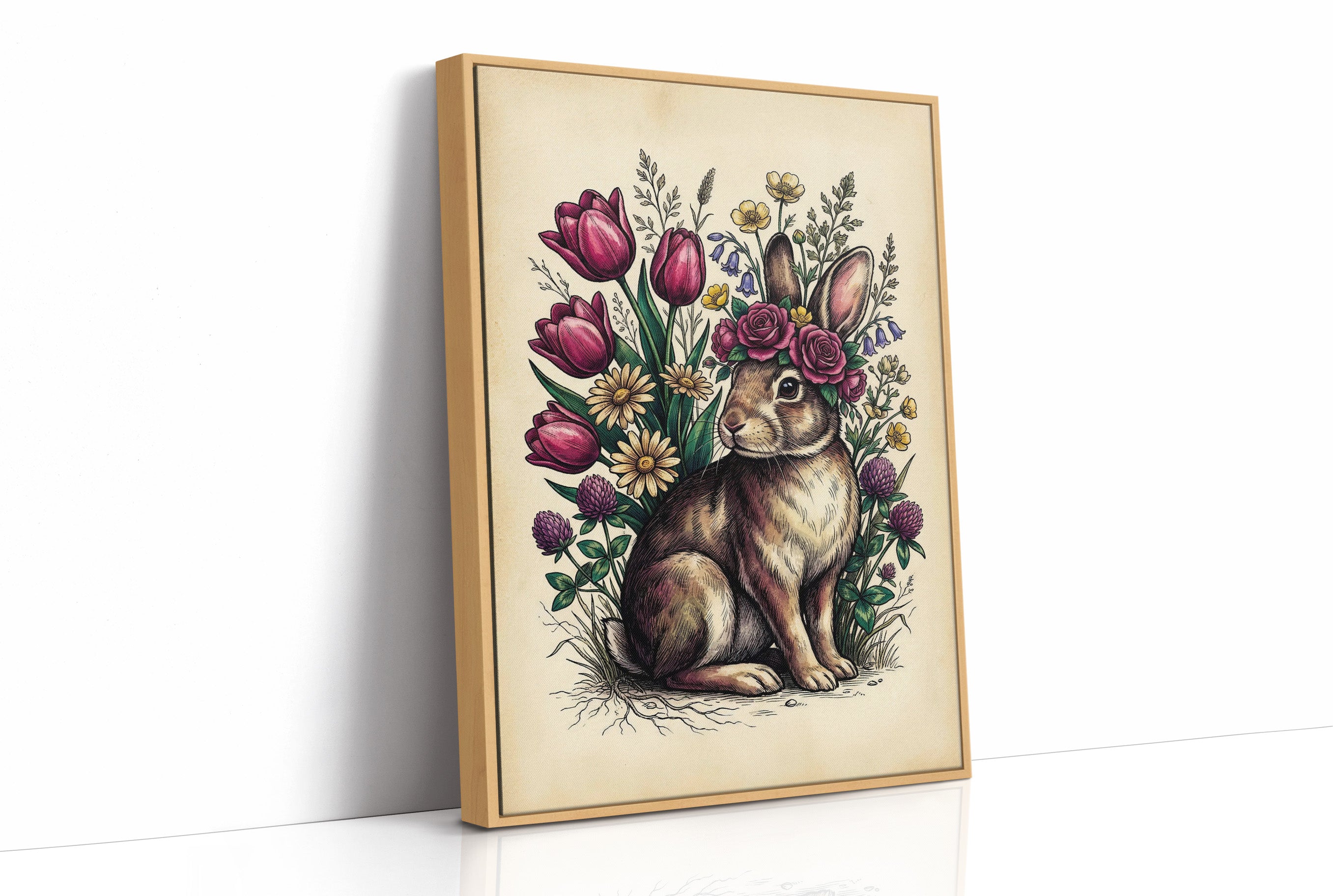 The Rabbit's Tulip Crown