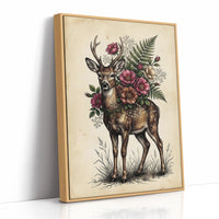 Antlers and Wild Roses