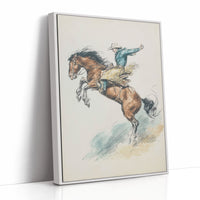 Bronco Stories Written In Wind