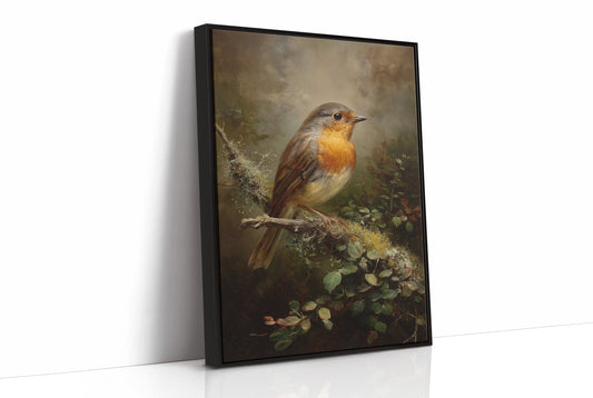 Amber Feathers Against Faded Light