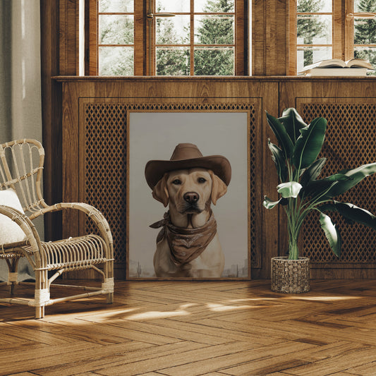 Ranch Dog Wears Grandpa's Old Bandana