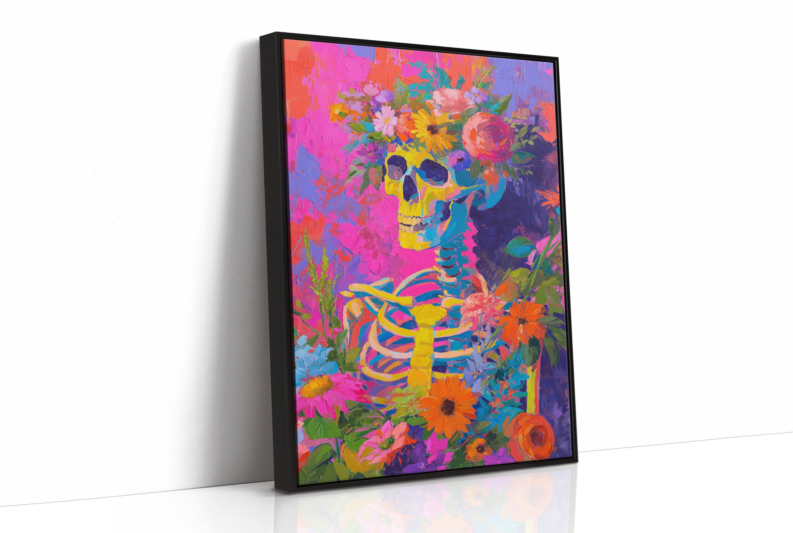 Vibrant Bones Bloom With Life