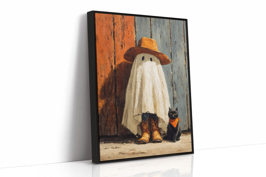 A Ghostly Encounter at Dusk