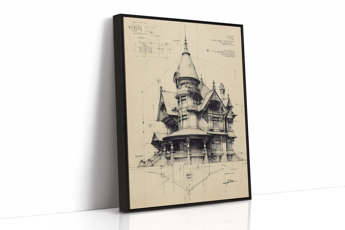 Blueprints of Forgotten Elegance