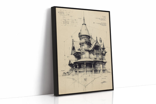 Blueprints of Forgotten Elegance