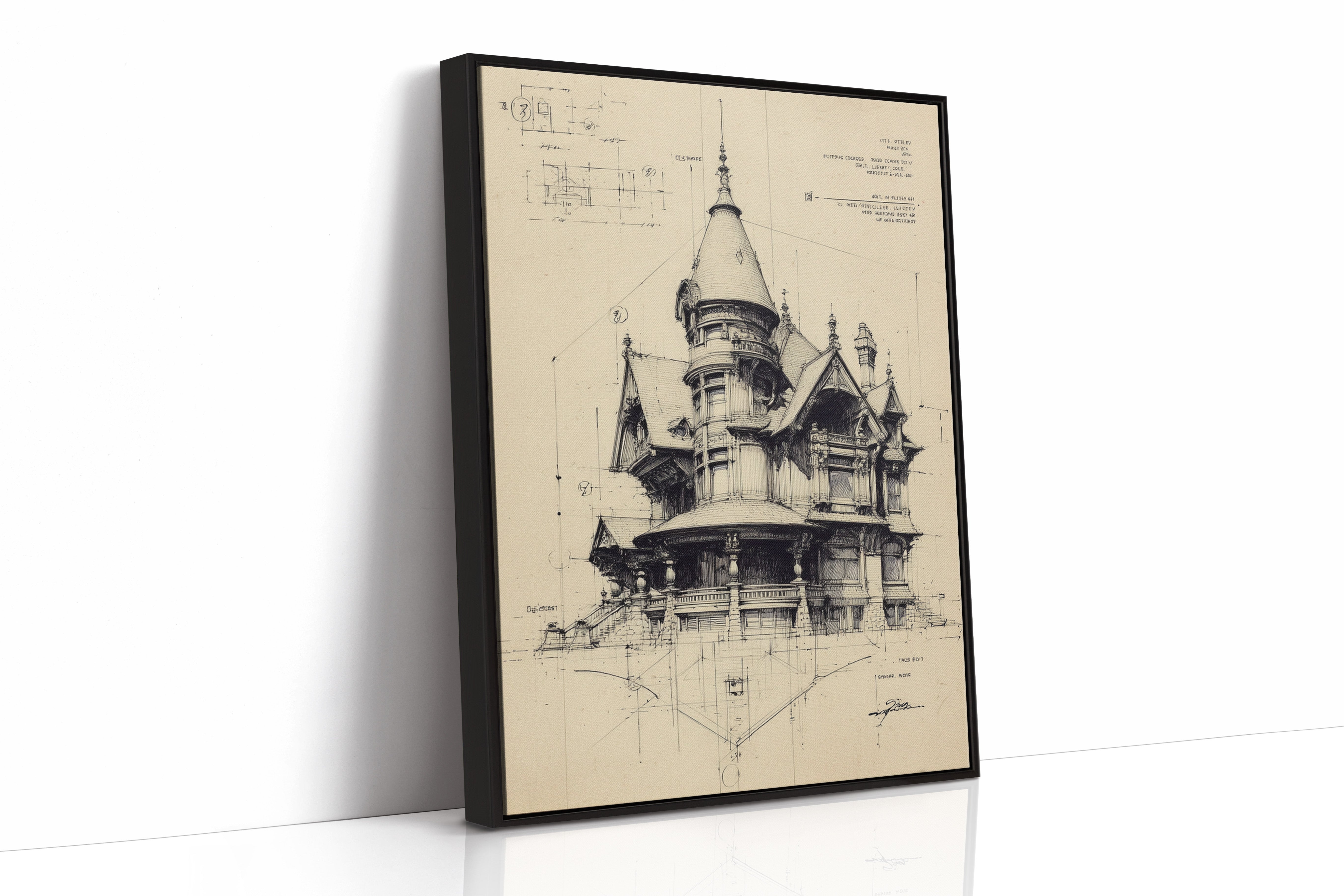 Blueprints of Forgotten Elegance