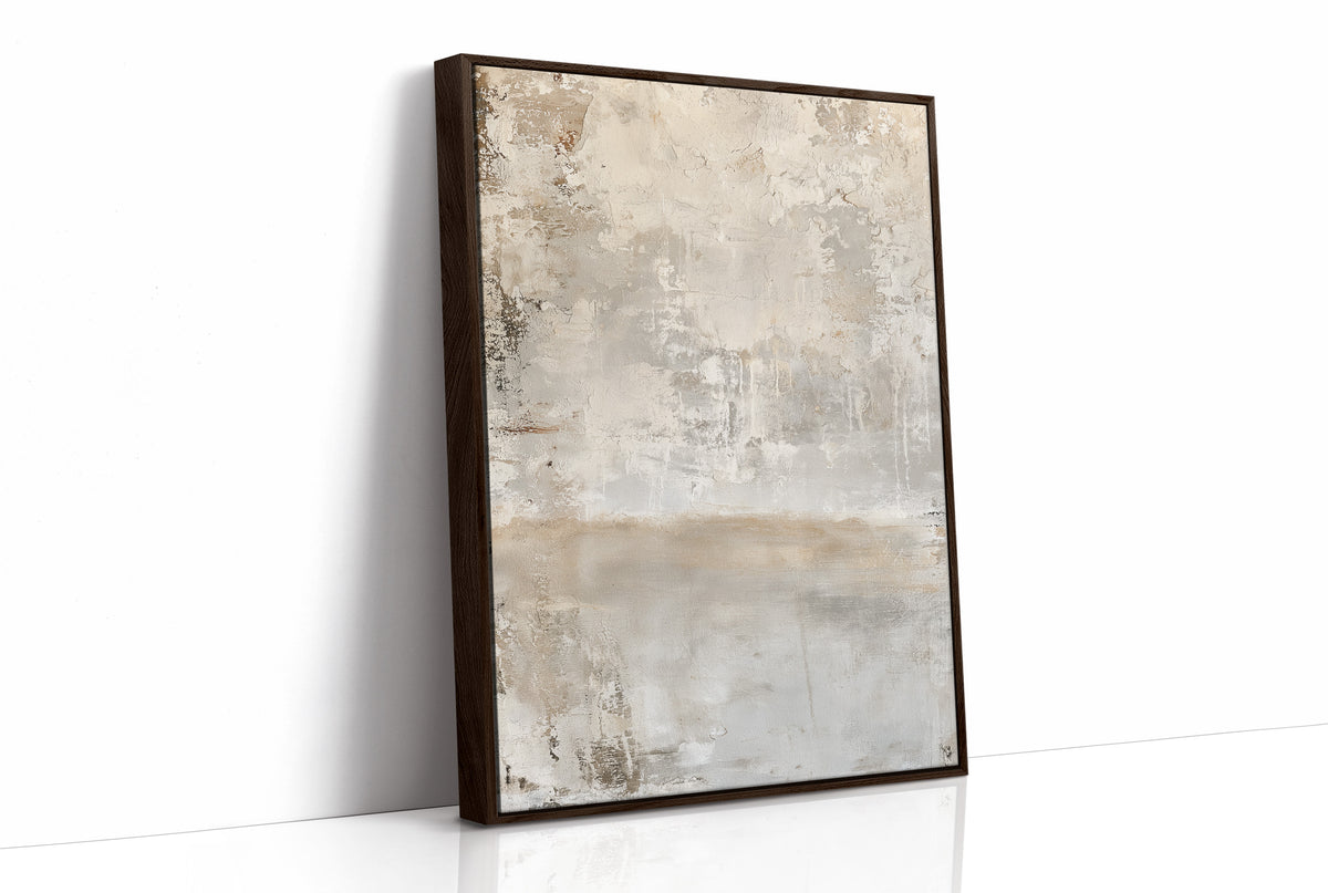 Weathered Neutral Plaster Abstract