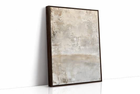 Weathered Neutral Plaster Abstract