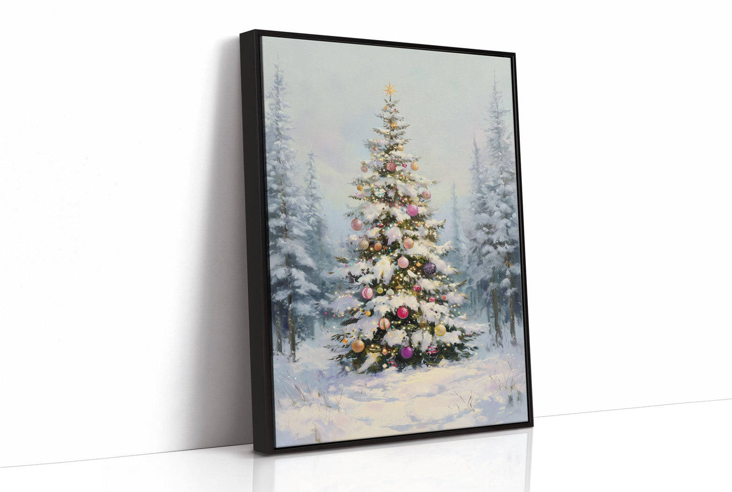 Winter Forest Sparkles With Joy