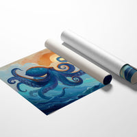 Ocean Dancer In Sunset Waves