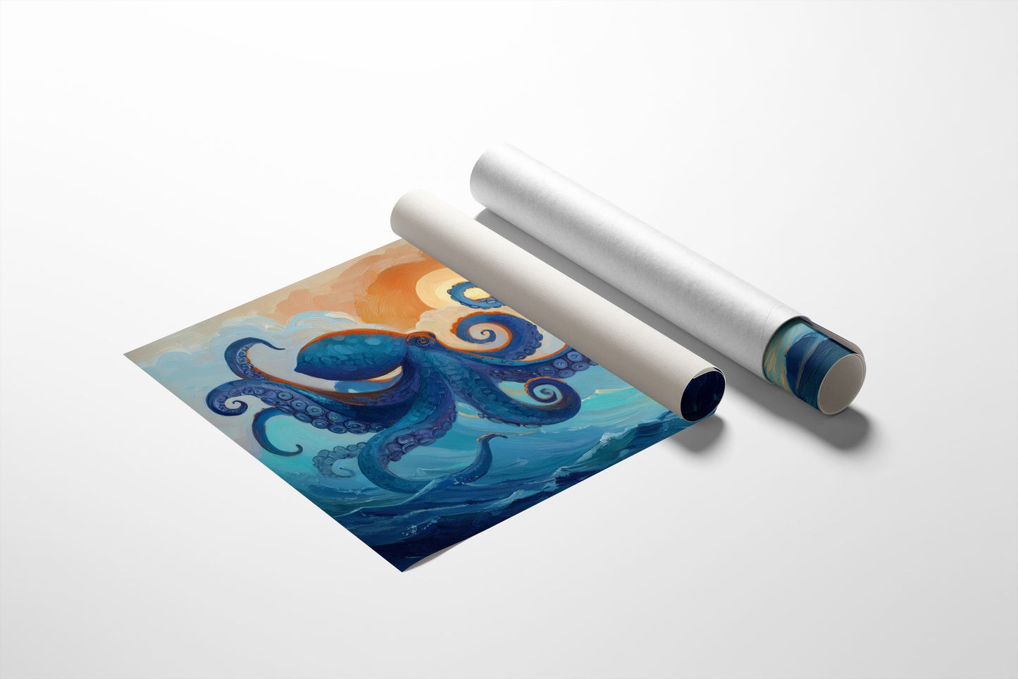 Ocean Dancer In Sunset Waves