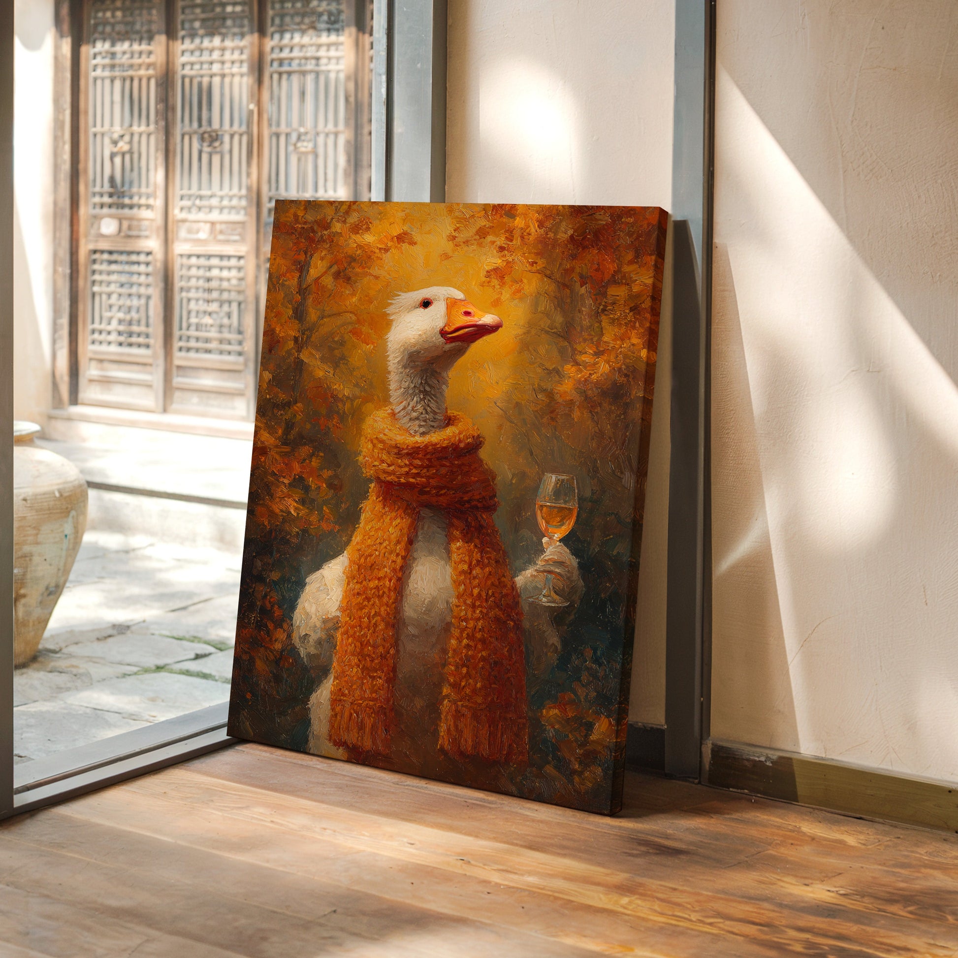 Autumn Wine With Feathered Friends