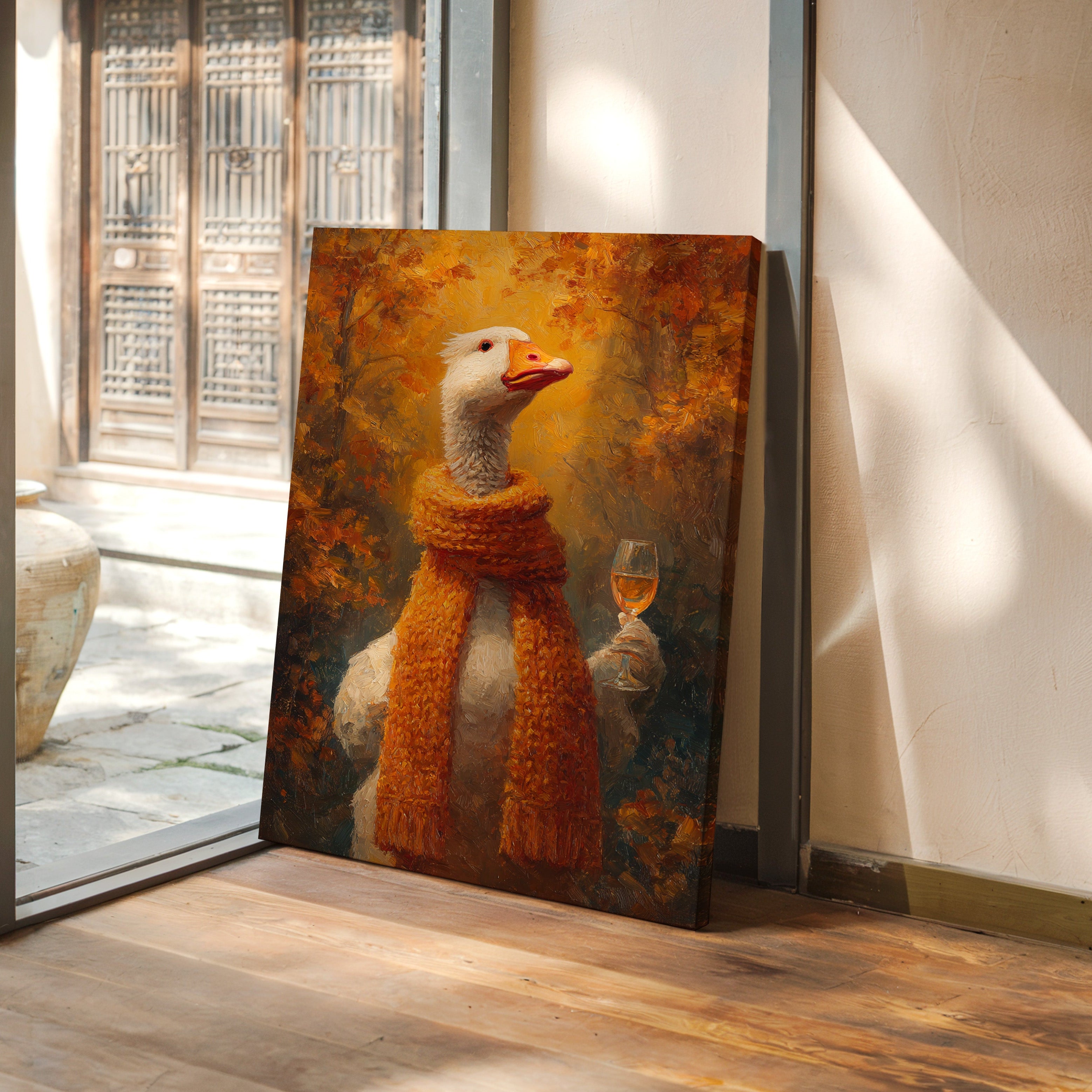 Autumn Wine With Feathered Friends
