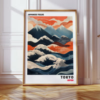 Japanese Fields – Mountain and Wave Harmony