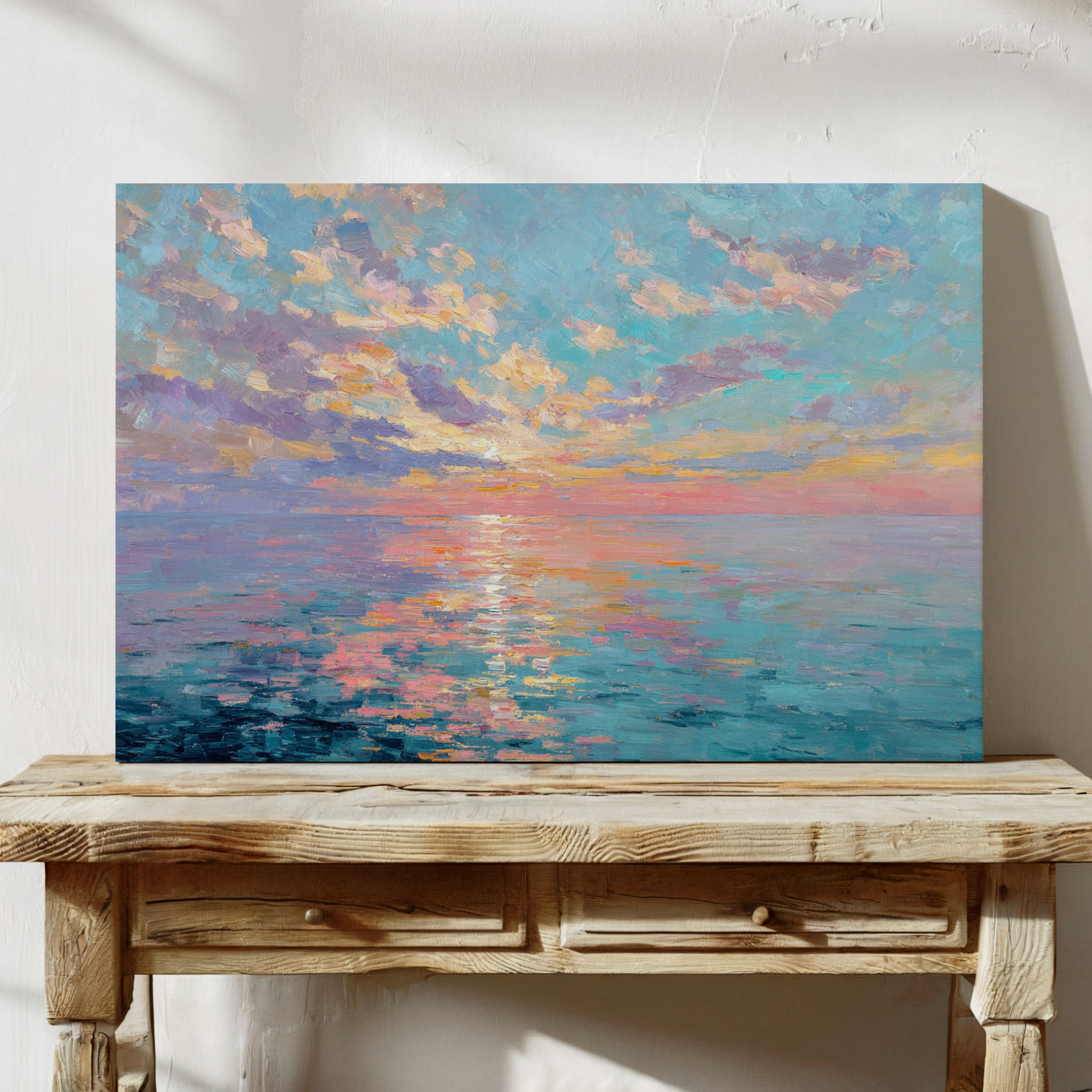 Ocean Light Paints The Morning Sky