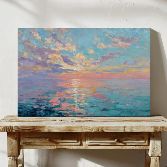Ocean Light Paints The Morning Sky