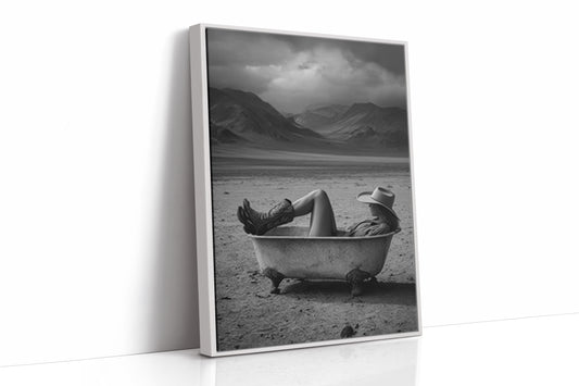 Desert Retreat Daydream - Surreal Cowboy Bathtub